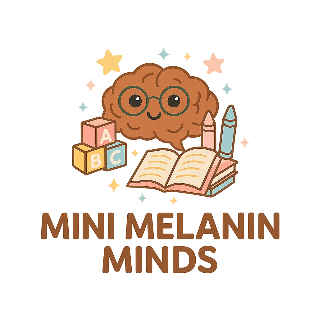 Mini Melanin Minds | Printable Emotional Support Tools for Black & Brown Families